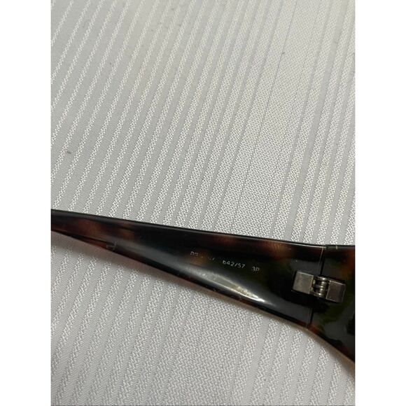 RAY BAN RB 4057 642/57 3P BROWN TORTOISE Glass POLARIZED SUNGLASSES - Picture 6 of 6